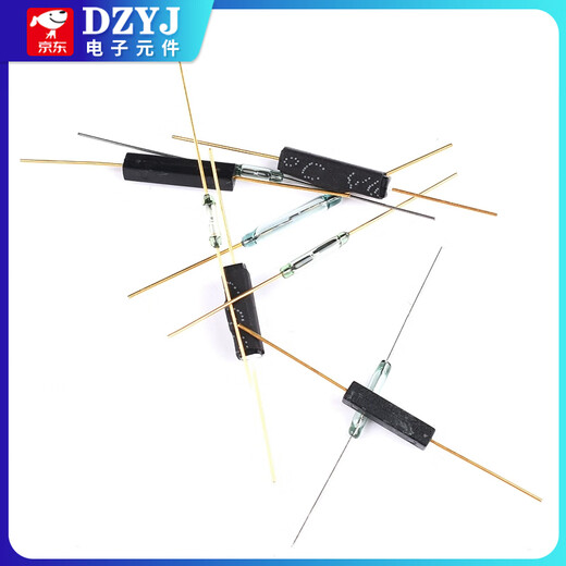 MKA14103 reed switch normally open type normally closed anti-vibration and anti-damage magnetic switch gold-plated glass GPS-11A 14MM MKA-14103 normally open type (5 pieces) No Specifications