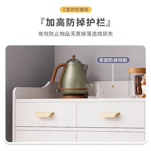 Yonghuan Essschrank Wohnzimmerschrank Essschrank Lagerschrank Weinschrank Küche Schrank Restaurant Tee Schrank verdickt 12035 Temperament grau