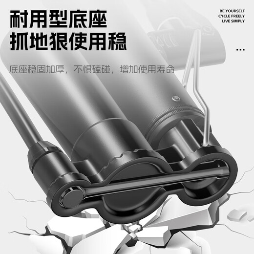 WestBiking bicycle pump household inflatable pump universal high pressure pump black with pump