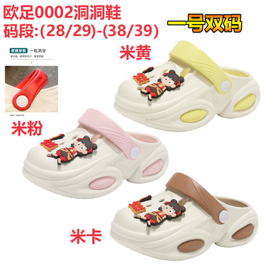 Boys and girls Croc Shoes Children's New Summer 2025 Soft Sole Anti-Slip Sandals Beach Shoes Boys Slippers Kids Large Mika 38