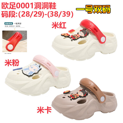 Boys and girls Croc Shoes Children's New Summer 2025 Soft Sole Anti-Slip Sandals Beach Shoes Boys Slippers Kids Large Mika 38