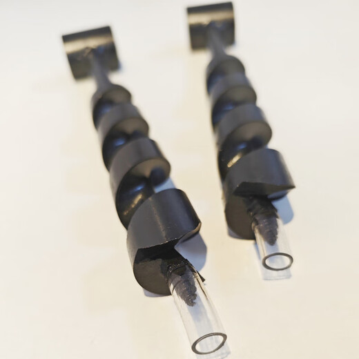 An Junsheng hand screw drill, manual woodworking drill, extended twist drill bit, outdoor deep hole opener, reamer, hand drill punch, length 260mm, diameter 13mm (without wooden stick), outdoor woodworking hole opener, hand screw type