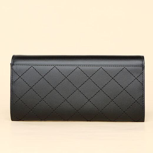 Crocodile shirt fashionable cowhide wallet for women rhombus high-looking long zero ticket holder gift box gift E2217