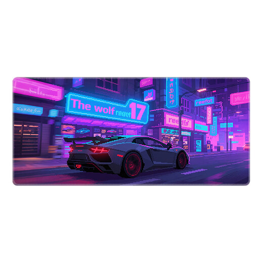 Веселая и чрезвычайно спортивная автомобильная прокладка из мыши Super Light Cool Advanced Keyboard Pad Game Утолщенная компьютерная клавиатура Прокладка против скольжения на заказ на заказ против SLIP Custom Simple и универсальный высокий утолщенный край 15829 Гладкая работа Точное положение 800 мм*300 мм*3 мм