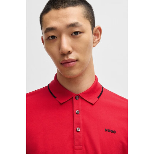 
Hugo Boss (HUGO BOSS) Hugo RED slim fit stretch cotton Polo shirt with logo 50467344_693 M
