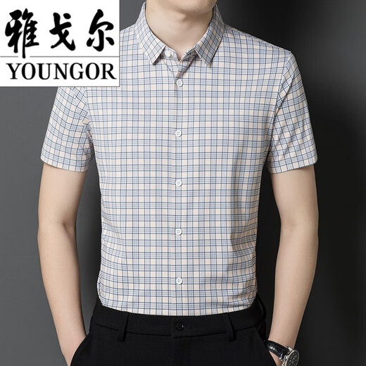 Генеральный директор Yageor Mulberry Silk Silk Runtemplock Men's Summer's Summer's Lentuare Thin Business и повседневная высококлассная сетка без пищины 9901-красная сетка (модель с коротким рукавом) Thin 12xl (185) (предполагаемое 160-180JIN [JIN равен 0,5 кг])))