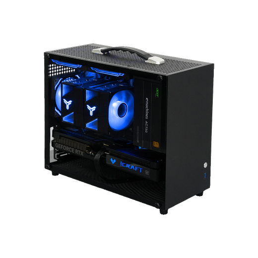 Maxxuan i5 13400F/RTX5070/5060TI/3050/B580/12400F/230F mini ITX desktop assembly computer host game live broadcast design DIY complete machine configuration three丨12400F丨RTX3050