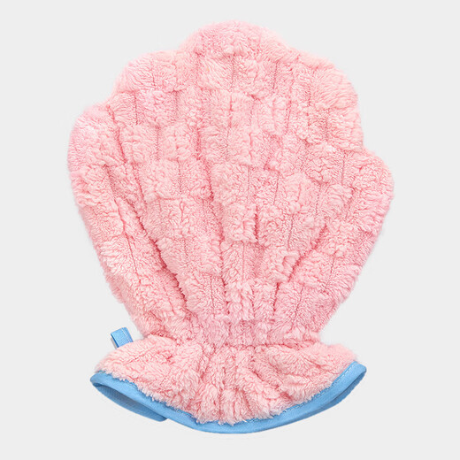 Pet dog bathing strong water-absorbent thickened gloves towel bath towel Teddy Bichon bath towel quick-drying cat bathrobe a pair of blue magic gloves
