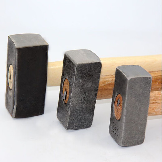 Vinoa masonry hammer, stone hammer, iron square hammer, large hammer, hammer hammer, forged square head hammer, primary color iron square hammer, medium square head hammer (approximately 2 Jin Jin is equal to 0.5 kg)