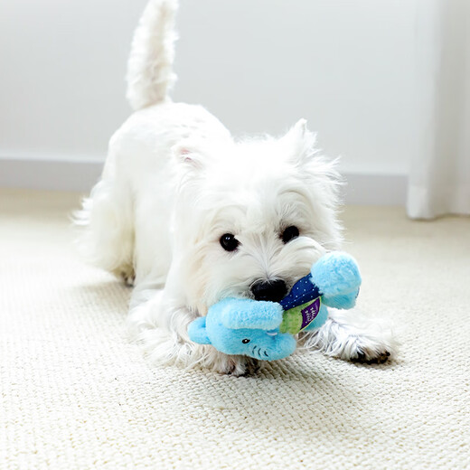 Guiwei puppy long-arm toy tug-of-war interactive sound plush teeth grinding and teeth cleaning and bite-resistant artifact to relieve boredom