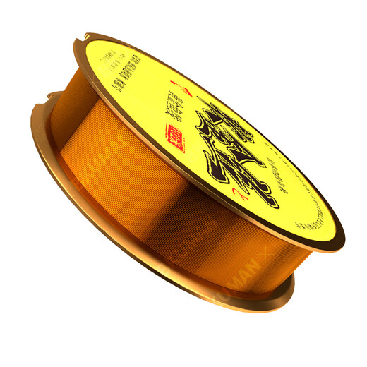 BKUMAN imported fishing line main line sub-line big fishing sea rod soft gold wire nylon fishing line gold raw silk super strong pulling force imported soft gold wire 102 meters two reels in total 1