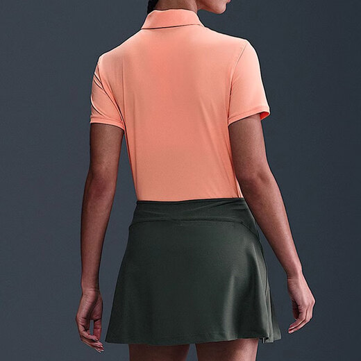 Nike (NIKE) half-sleeved women's short-sleeved summer new lapel POLO shirt fitness sportswear breathable casual T-shirt FQ1575- FQ1575-844 S