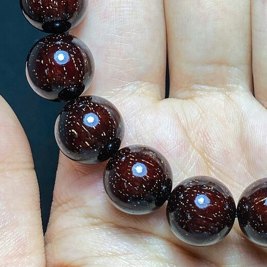 
MHFDO Fat Donglai Quality Small Leaf Rose Sandalwood Bracelet India 1.2 Full of Venus Men and Women Sandalwood Literature and Play Buddhist Beads Hand SC12173 (1.2 Full of Venus)
