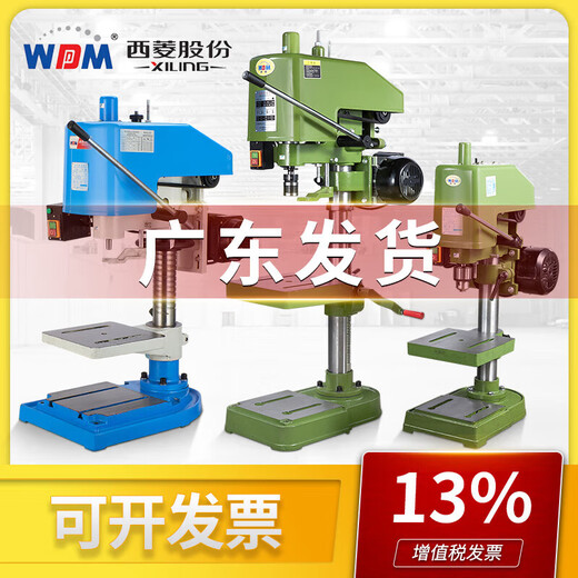 鲁修斯西菱攻丝机台式工业级小型220V380V单相攻牙机SWJ-12西湖西陵西凌 SWJ-12M12370W220V