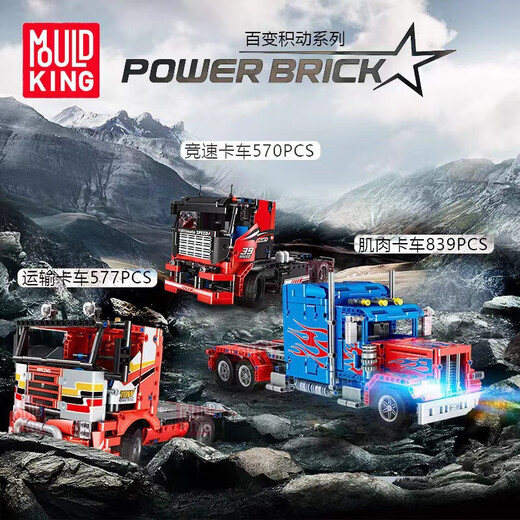 Schimmelkönigsform King König König 15001-81 Variable akkumulierter LKW rotes Spinnen Elektrische 15053 rote Spinne