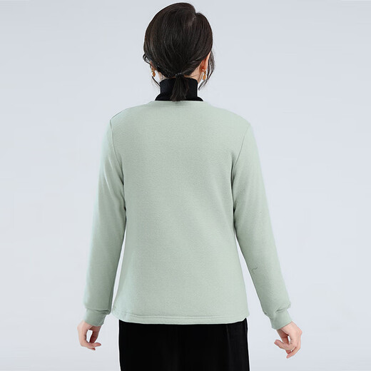 
Sihuang mulberry silk cotton jacket for women wearing handmade silk cotton coat for mothers wear autumn and winter warm cotton jacket with large size hidden bottom chrysanthemum 3524 M [Suggestion 95-105Jin [Jin equals 0.5 kg]] All size