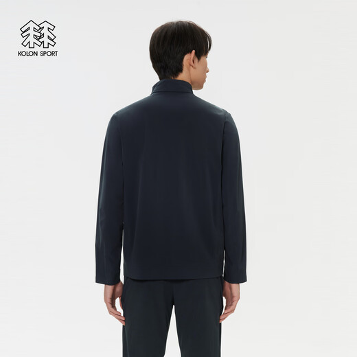KOLON SPORT/可隆舒乐夹克 男子COLD BLACK防泼水接触凉感防晒UPF50+外套 LHJK5MT841-BK 黑色 2XL 185/104A