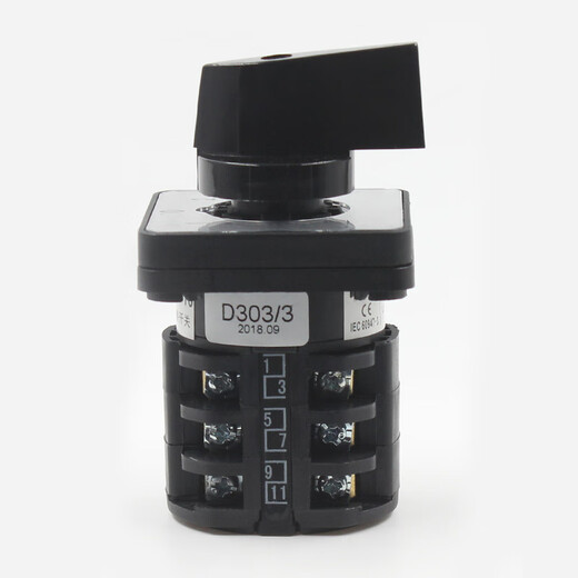 LW8-10 three-speed 220V dredge machine motor reverse direction D222/3 switch D404/3B power cutoff 380V universal transfer switch LW8-10 D303/3 (1-0-2)