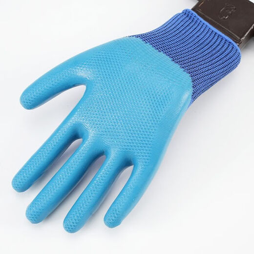 Shantou Lincun Echt A688 geprägter Arbeitsschutzhandschuhe Verschleiß und langlebiger Latex-Arbeit Anti-Rutsch-Wasserdurchdrücker-Bauarbeiter Hersteller Löschen Inventar