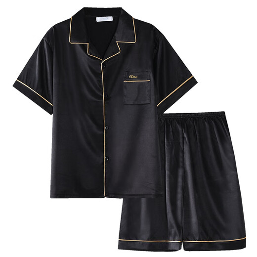 Les adolescents à manches courtes à manches courtes de pyjamas Yalu peuvent porter des vêtements de vêtements pour hommes à manches courtes pour hommes.