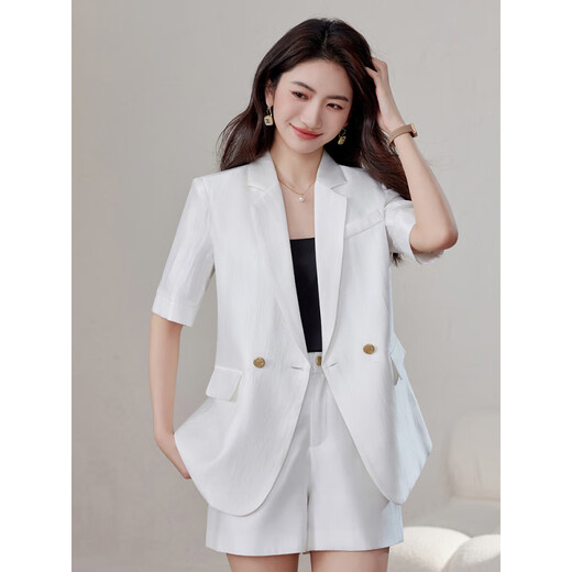 Wen mi plipe de costume de costume jacquard tempérament de mode femelle de style déesse décontractée coréenne veste de costume de célébrité
