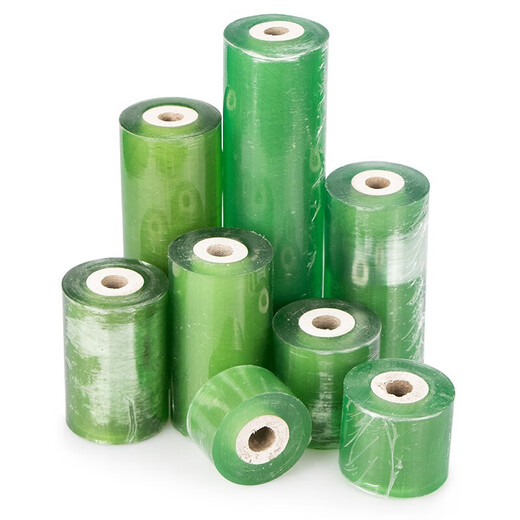Hesdig HY-388 PVC wire wrapping film, strapping self-adhesive film, packaging film, fruit tree grafting film, knot-free packaging film, 10cm wide (4 rolls)