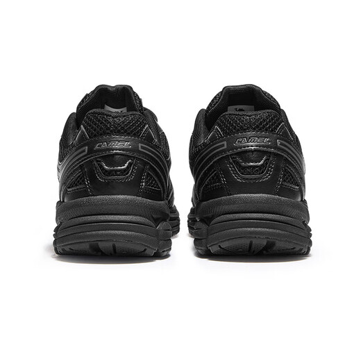 
Camel (CAMEL) men's shoes retro jogging breathable cushioning casual sports shoes K15C09L7029 black/silver white 45