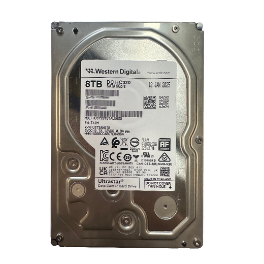
Western Digital (WD) HUS728T8TALE600 8TB enterprise-grade hard drive 3.5-inch SATA7200 to 256MB