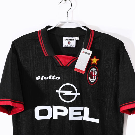 
AC Milan 1997/9896 Short-sleeved 98ac season away classic retro jersey Maldini football S