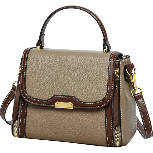 
Enlike International Luxury Brand 2025 New Handbag Fashion Leather High-quality Texture Shoulder Bag Versatile Crossbody Bag Black