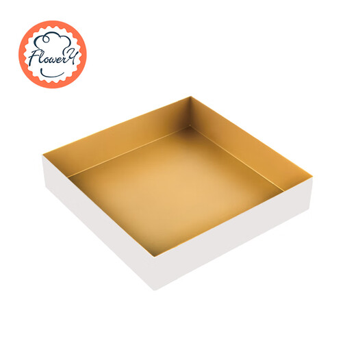 FLOWER Household Non-stick Baking Tray 28x28 Cake Roll Old-fashioned Waffle Baking 11 inches [28*28cm]_MY11301