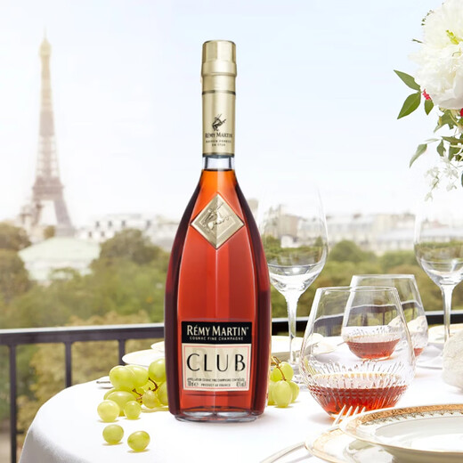 人头马（Remy Martin）CLUB优质香槟区干邑白兰地 新老包装 随机发货 700mL 6瓶
