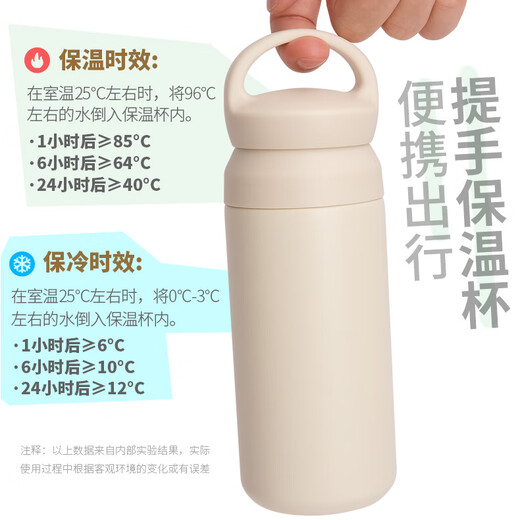 承琉薛之谦保温杯周边生日礼物水杯子定制刻字学生小巧手提304不锈钢 提手杯500mlWT3271薛之谦