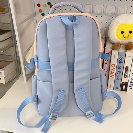 Rucksack für Frauen 2025 Neue koreanische Modeschule School Schoolbag für Frauen Junior High School Schülern Grundschüler Campus Rucksack Black TJ932