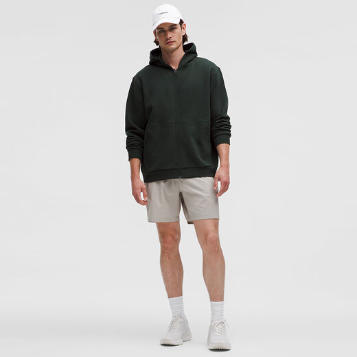 
lululemon丨ABC WovenAir Men's Elastic Waist Shorts 7' LM7BNQS Raw Line L