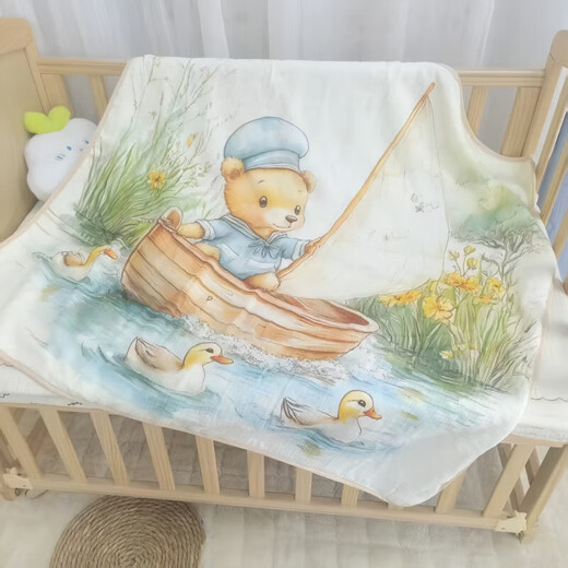 Baby blanket autumn and winter quilt newborn baby beanie fleece comfort blanket baby newborn quilt unique blanket forest deer beanie fleece blanket