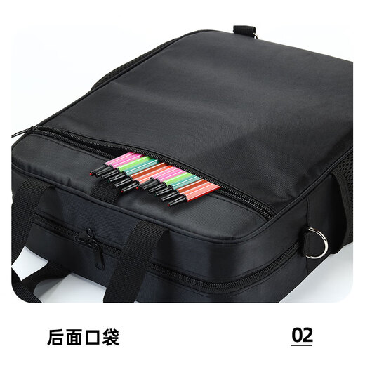 XMSJ Baiyue FanXing Bailu Tutoring Bag Boys Grundschule Hausaufgaben Handtasche Frauen Dinge Tasche mit Buchtasche Junior High School Schüler Tutoring Bag Leichte Leinwandbeutel Kindertasche Handtasche (große Kapazität Leinwand wasserdichte Tutoring -Tasche) QQ15690