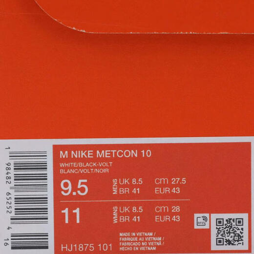 NIKE Men's Comfortable and Versatile Retro Running Shoes Light Breathable Grip Fitness Yoga Training Training Shoes HJ1875-101 44