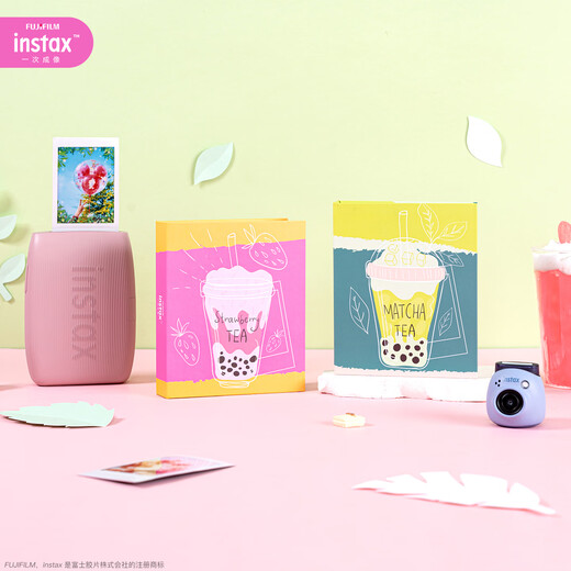 INSTAX Fuji One-time Imaging Mini Photo Album Matcha Bobo