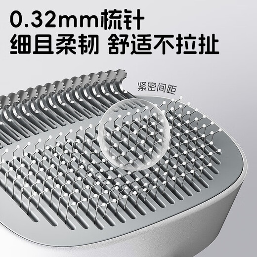 GERTHRON German cat comb, cat knot comb, long hair, short hair cat needle comb, dog comb, pet special de-floating hair artifact, newly upgraded button comb + two-in-one hair removal comb