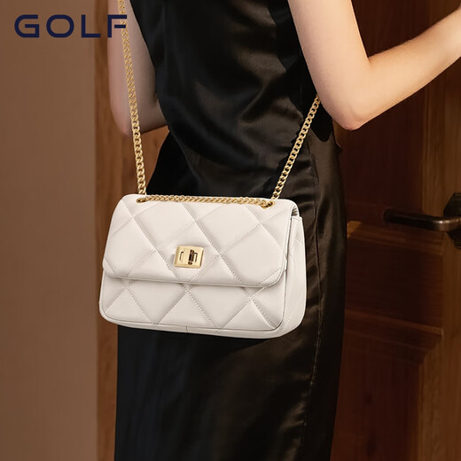 Sac de golf (golf) Sac féminin à la mode petite chaîne de diamant parfum Boîte cadeau d'anniversaire pour femmes à une épaule