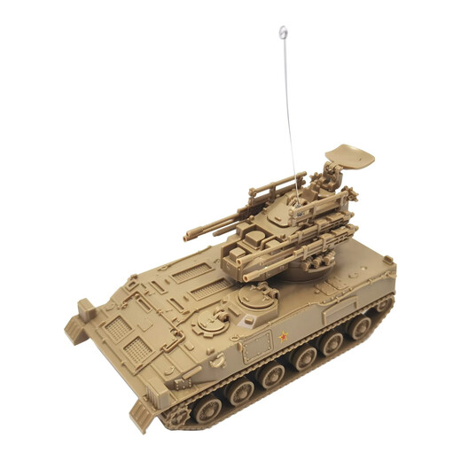 山头林村正版4D拼装模型1/72中国PGZ04A自行高炮ZTL-11突击车塑料玩具摆件 1098军车1盒