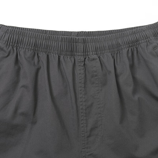 FAPAI 100% coton lavage de coton pur pour hommes en été respirant en vrac mince de travaux droits pantalon décontracté à cinq points pour hommes 9224 Green 3xl (recommandé 165-185jin [Jin est égal à 0,5 kg])))