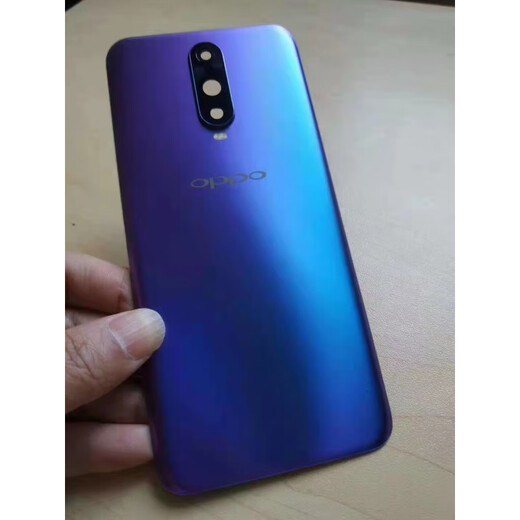 OPPO second-hand disassembled back cover R17 original mobile phone back cover pro back cover glass battery cover shell back shell shell R17 original back cover Streamer Blue 95 new disassembled original