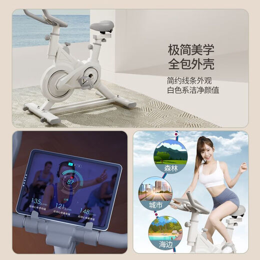 Dynamic bicycle home ultra-quiet indoor exercise bike bicycle weight loss pedal sports equipment gym special basic model-ipad holder