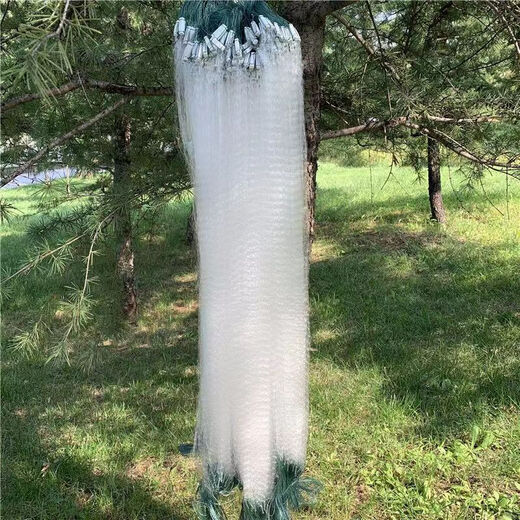 Tianlong pattern sticky mesh wire mesh fishing net three layers sinking net single layer floating net fishing net crucian carp silver carp and bighead carp white strip net fishing net single layer sinking net 2 fingers 20 meters 1.2 meters high