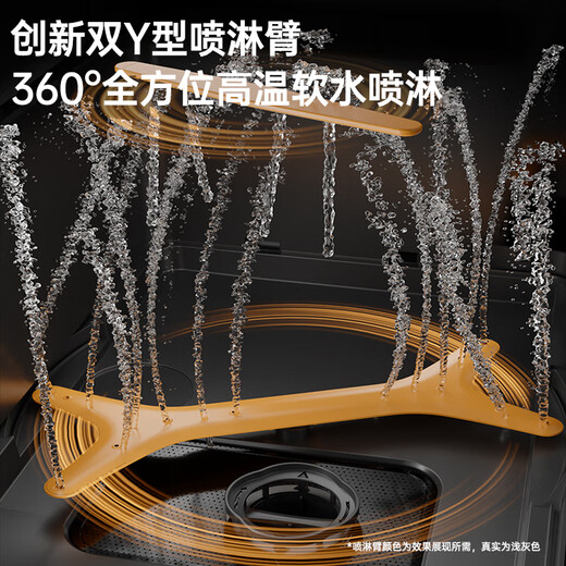 GORGENOX dishwasher desktop 5 sets household maternal and child dishwashing, disinfection, drying and storage integrated small soft water system hot air drying UV sterilization DW5-D40A