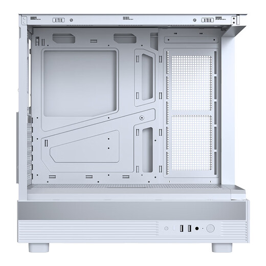 SAMA Jinghong white ATX sea view gaming computer main case 270 panoramic/double-sided glass/support 360 water cooling/9 fan positions/427mm long graphics card/U2+U3