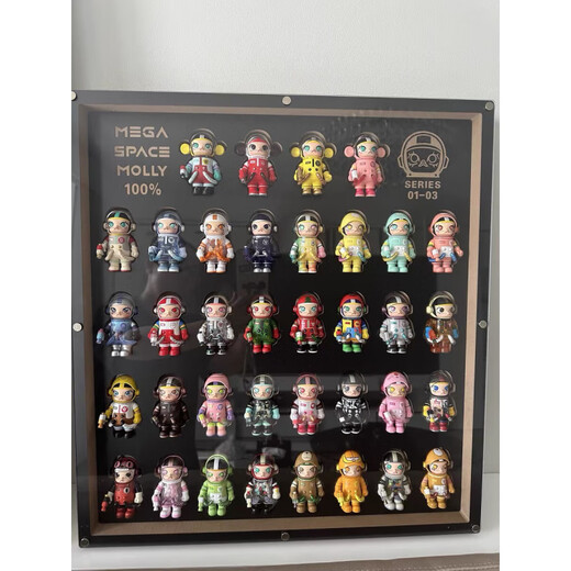 Sailotou dustproof display box Bubble Mart MOLLY series blind box 12 generations collection 24 grids