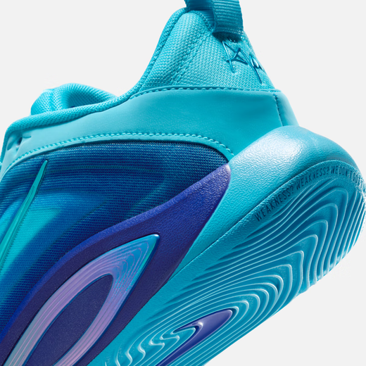 Nike (Nike) Jungen und Mädchen Aja Wilson große Kinder praktische Basketballschuhe Sommer atmungsaktives Mesh HF7001 400 Angry Blue/Leuchtend Blau/Rennen Blau/Clear Blue 32